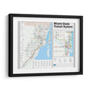 Metro de Miami | Cuadro decorativo de Canvas Lab