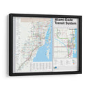 Metro de Miami | Cuadro decorativo de Canvas Lab