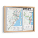 Metro de Miami | Cuadro decorativo de Canvas Lab