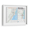 Metro de Miami | Cuadro decorativo de Canvas Lab