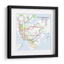 Metro de Nueva York | Cuadro decorativo de Canvas Lab