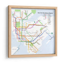 Metro de Nueva York | Cuadro decorativo de Canvas Lab