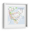 Metro de Nueva York | Cuadro decorativo de Canvas Lab