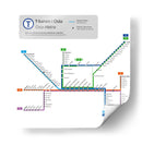 Metro de Oslo, Noruega | Cuadro decorativo de Canvas Lab