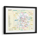 Metro de París, Francia | Cuadro decorativo de Canvas Lab