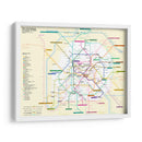 Metro de París, Francia | Cuadro decorativo de Canvas Lab