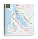 Metro de San Francisco | Cuadro decorativo de Canvas Lab