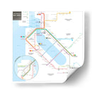 Metro de San Francisco | Cuadro decorativo de Canvas Lab