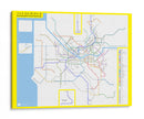 Metro de Seoul, Corea del sur | Cuadro decorativo de Canvas Lab