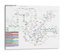 Metro de Singapur | Cuadro decorativo de Canvas Lab