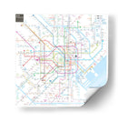 Metro de Tokio | Cuadro decorativo de Canvas Lab