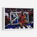 Michael con el trofeo | Cuadro decorativo de Canvas Lab