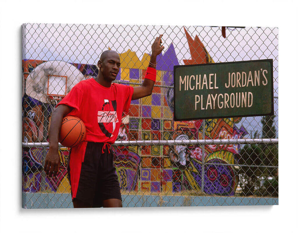 Michael Jordan's Playground | Cuadro decorativo de Canvas Lab