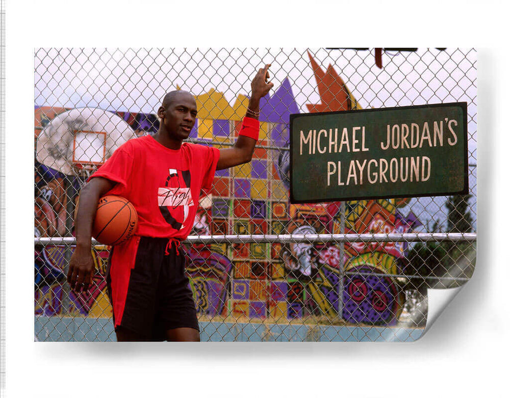 Michael Jordan's Playground | Cuadro decorativo de Canvas Lab