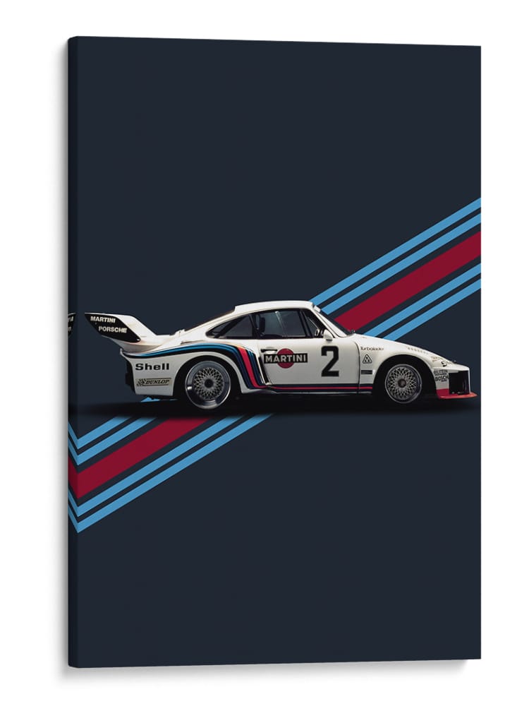 Martini Porsche II | Cuadro decorativo de Canvas Lab