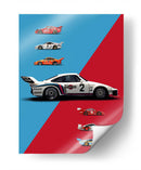 Martini Porsche | Cuadro decorativo de Canvas Lab