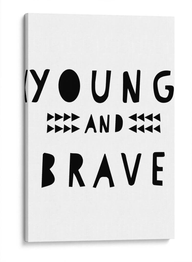 The Young and the Brave | Cuadro decorativo de Canvas Lab