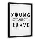 The Young and the Brave | Cuadro decorativo de Canvas Lab