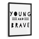 The Young and the Brave | Cuadro decorativo de Canvas Lab