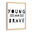 The Young and the Brave | Cuadro decorativo de Canvas Lab