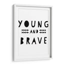 The Young and the Brave | Cuadro decorativo de Canvas Lab
