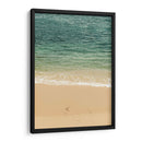 Playa de Arena y Agua Cristalina del Atlántico en Portugal - Wandering Pixels Co. | Cuadro decorativo de Canvas Lab