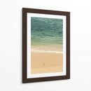 Playa de Arena y Agua Cristalina del Atlántico en Portugal - Wandering Pixels Co. | Cuadro decorativo de Canvas Lab