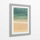 Playa de Arena y Agua Cristalina del Atlántico en Portugal - Wandering Pixels Co. | Cuadro decorativo de Canvas Lab