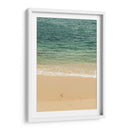 Playa de Arena y Agua Cristalina del Atlántico en Portugal - Wandering Pixels Co. | Cuadro decorativo de Canvas Lab