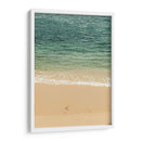 Playa de Arena y Agua Cristalina del Atlántico en Portugal - Wandering Pixels Co. | Cuadro decorativo de Canvas Lab