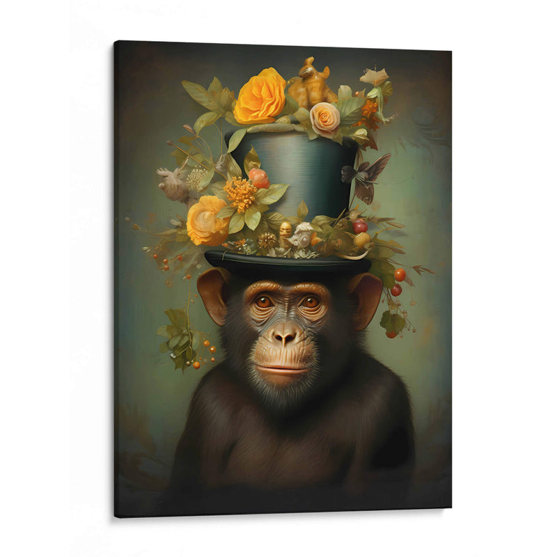 El Chimpanze - Jessica CA | Cuadro decorativo de Canvas Lab