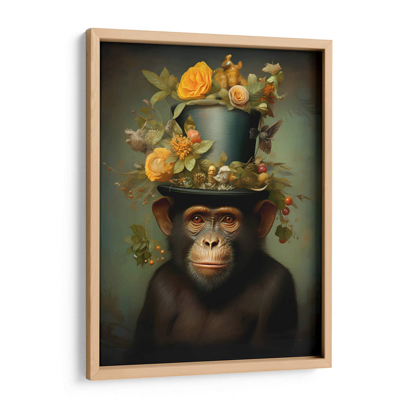El Chimpanze - Jessica CA | Cuadro decorativo de Canvas Lab