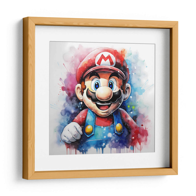 La Sonrisa De Mario - Sophie P | Cuadro decorativo de Canvas Lab