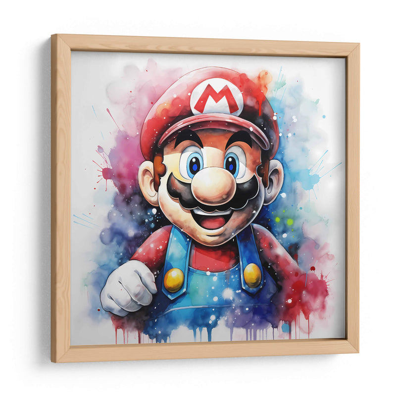 La Sonrisa De Mario - Sophie P | Cuadro decorativo de Canvas Lab