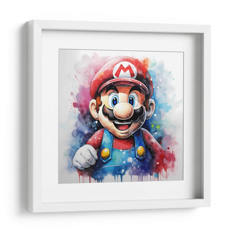 La Sonrisa De Mario - Sophie P | Cuadro decorativo de Canvas Lab