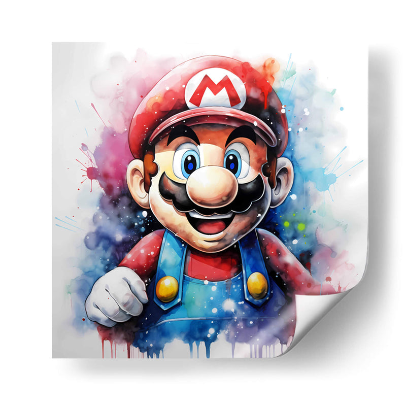 La Sonrisa De Mario - Sophie P | Cuadro decorativo de Canvas Lab