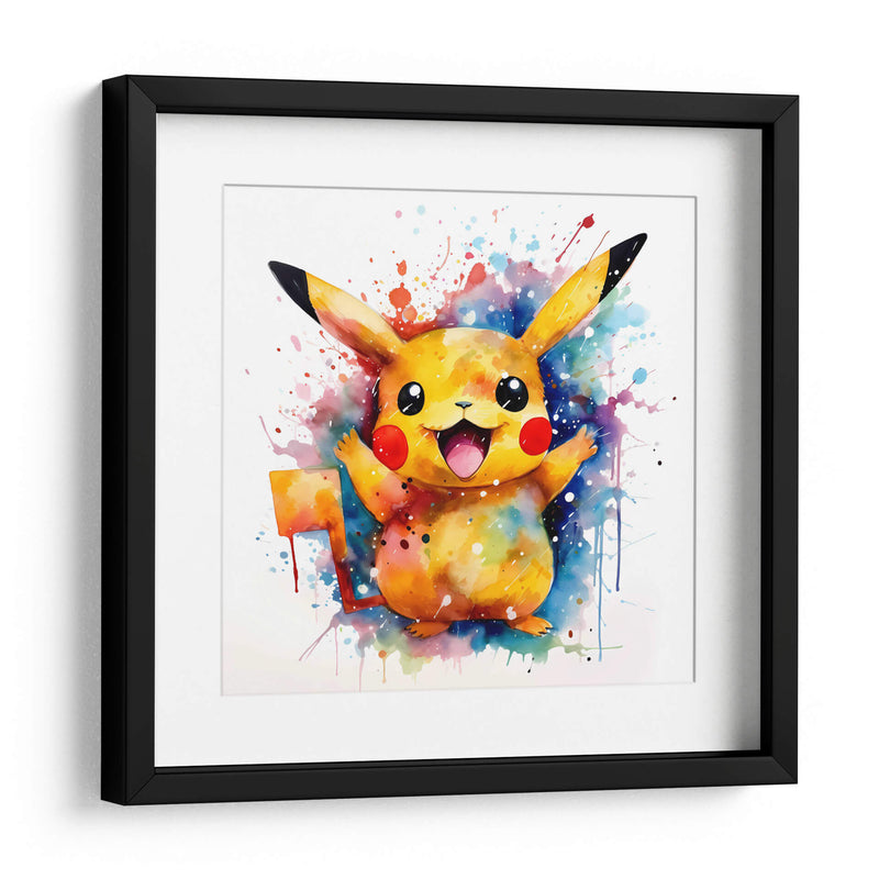 Pikachu II - Sophie P | Cuadro decorativo de Canvas Lab