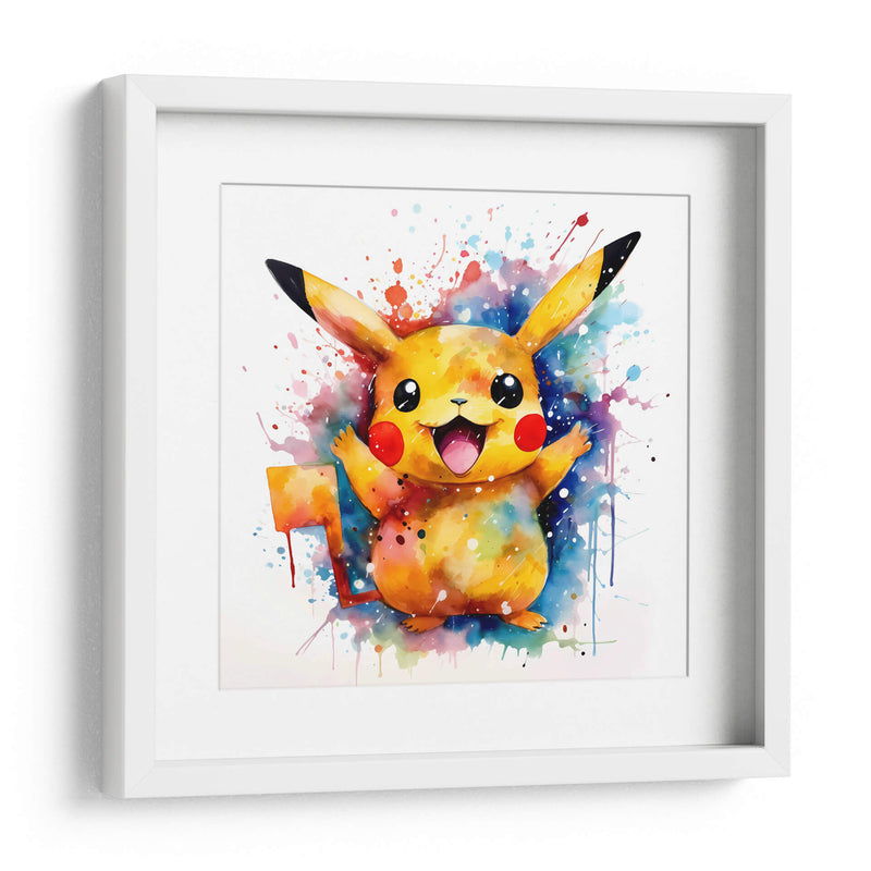 Pikachu II - Sophie P | Cuadro decorativo de Canvas Lab