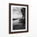 Bote solitario sobre las aguas tranquilas. del Lago de Pátzcuaro - Nosion | Cuadro decorativo de Canvas Lab