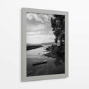 Bote solitario sobre las aguas tranquilas. del Lago de Pátzcuaro - Nosion | Cuadro decorativo de Canvas Lab