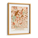 Albuquerque, Mapas negros Tonos tierra 02 - Emiliano Deificus | Cuadro decorativo de Canvas Lab