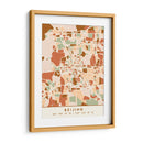 Beijing, Mapas Negros Tonos Tierra 10 - Emiliano Deificus | Cuadro decorativo de Canvas Lab