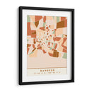 Bangkok, Mapas negros Tonos tierra 08 - Emiliano Deificus | Cuadro decorativo de Canvas Lab