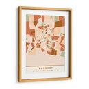 Bangkok, Mapas negros Tonos tierra 08 - Emiliano Deificus | Cuadro decorativo de Canvas Lab