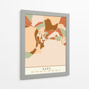 Baku, Mapas negros Tonos tierra 06 - Emiliano Deificus | Cuadro decorativo de Canvas Lab