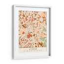 Atenas, Mapas negros Tonos tierra 05 - Emiliano Deificus | Cuadro decorativo de Canvas Lab