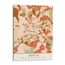 Berlin, Mapas negros Tonos tierra 13 - Emiliano Deificus | Cuadro decorativo de Canvas Lab