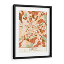 Berlin, Mapas negros Tonos tierra 13 - Emiliano Deificus | Cuadro decorativo de Canvas Lab