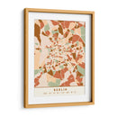 Berlin, Mapas negros Tonos tierra 13 - Emiliano Deificus | Cuadro decorativo de Canvas Lab