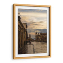 Atardecer en la Avenida Madero de Morelia después de la lluvia – Vista de calle histórica con reflejos. - Nosion | Cuadro decorativo de Canvas Lab